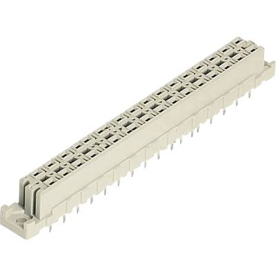 Un connecteur électrique rectangulaire beige avec plusieurs broches est visible, utilisé pour la connexion de composants électroniques.