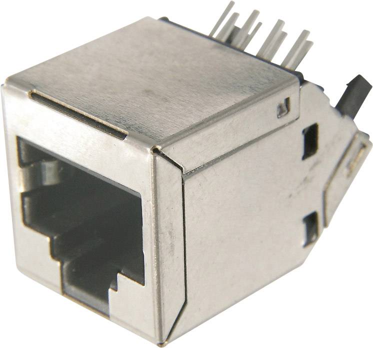 Fiche modulaire femelle, RJ45, CAT 6 TRU COMPONENTS 1586534 RJ45 embase femelle horizontale 1 pc(s)