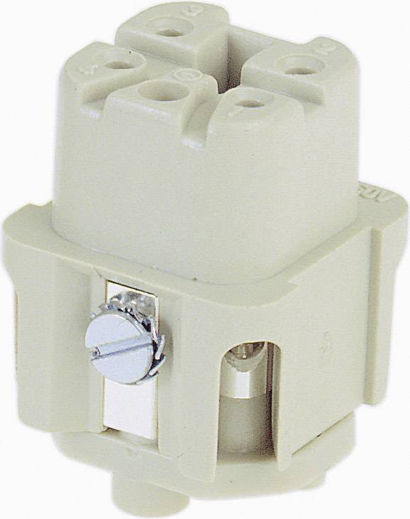 HARTING 09200032711 Insert femelle Han® A 3 + PE raccord à vis 1 pc(s)