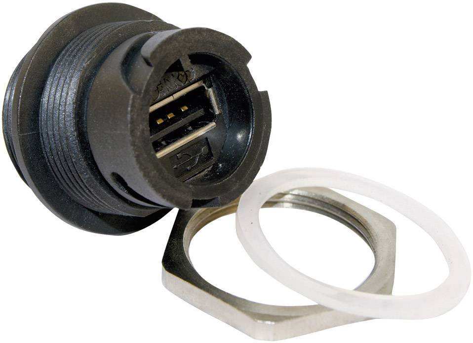 Kit d'assembalge USB 2.0 avec prolongateur femelle / femelle type A Conec 17-200161