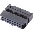 BKL Electronic 10120112 Connecteur fil à carte avec décharge de traction Pas: 2.54 mm Nbr total de pôles: 14 Nbr de rang