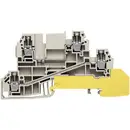 Bloc de jonction dérivateur Weidmüller WDL 2.5/L/L/PE 1030200000-1 beige foncé 1 pc(s)