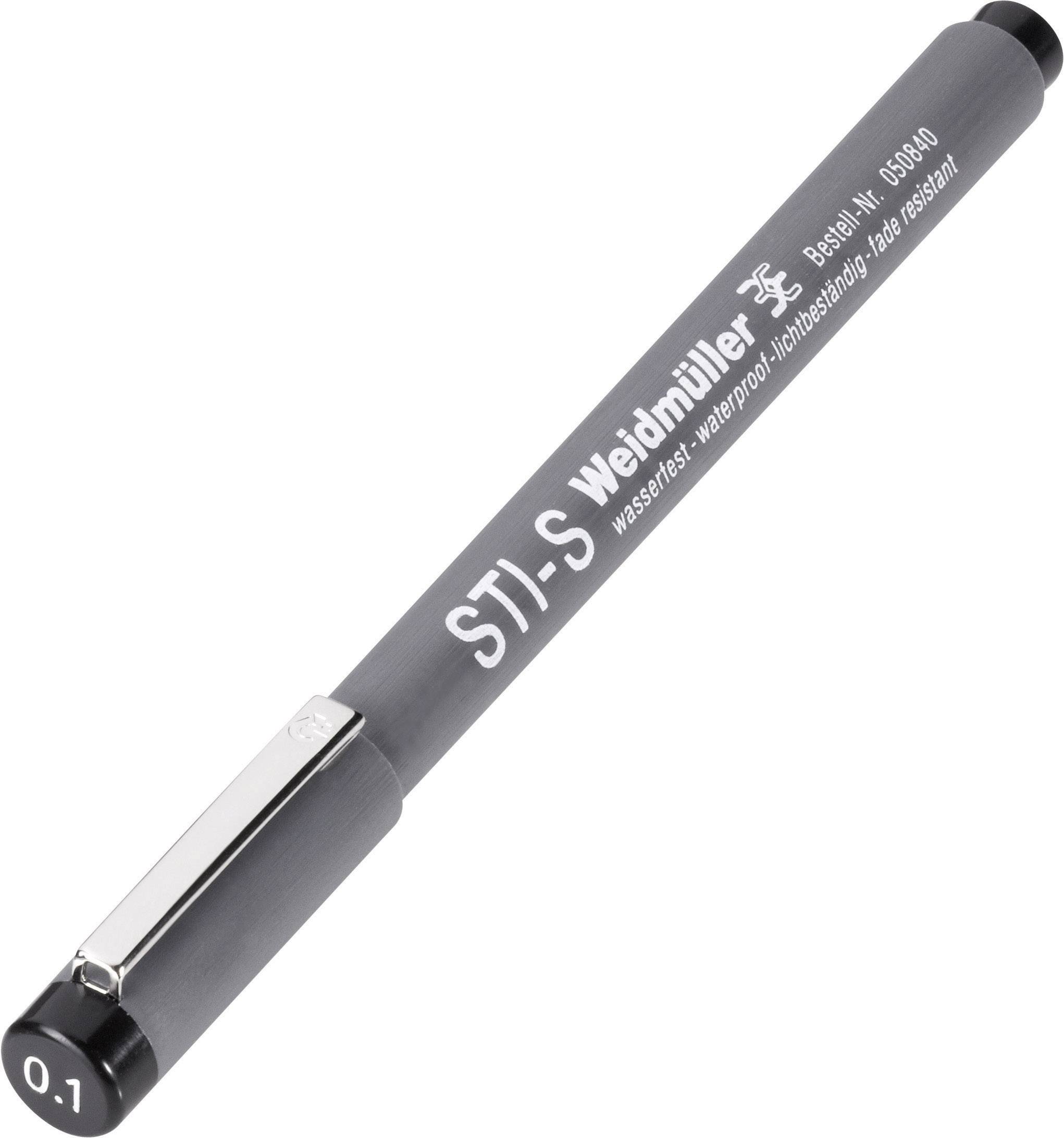 Stylo feutre Weidmüller STI Waterproof schwarz 508401694-1 1 pc(s)
