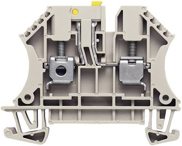 Bloc de jonction de test sectionnable Weidmüller WTR 2.5 1855610000-1 beige foncé 1 pc(s)