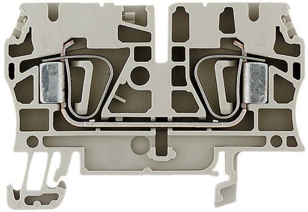 Bloc de jonction de passage Weidmüller ZDU 4 1632050000-1 beige foncé 1 pc(s)