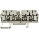 Bloc de jonction de passage Weidmüller ZDU 2.5/4AN 1608570000-1 beige foncé 1 pc(s)