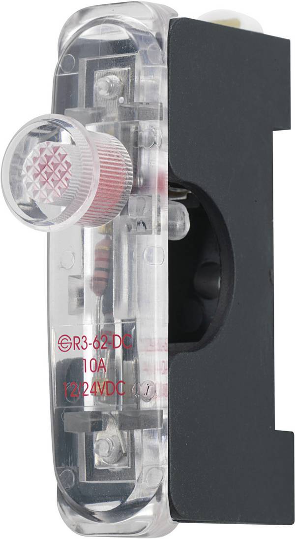 Porte-fusible avec affichage du statut de 10 A 24 V/DC 1 pc
