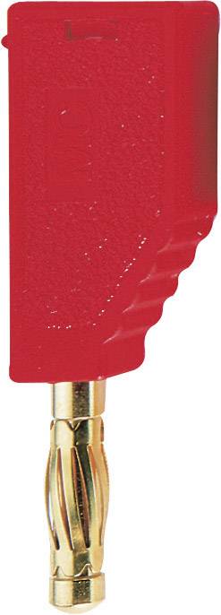 Fiche banane mâle Ø de la broche: 4 mm Stäubli SLS425-A 22.2631-22 rouge 1 pc(s)-0