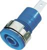 Douille banane de sécurité Stäubli SLB4-F/A 23.3070-23 bleu 1 pc(s)