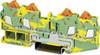 Bloc de jonction pour conducteur de protection Contenu: 1 pc(s) Phoenix Contact QTC 1,5-QUATTRO-PE 3205093