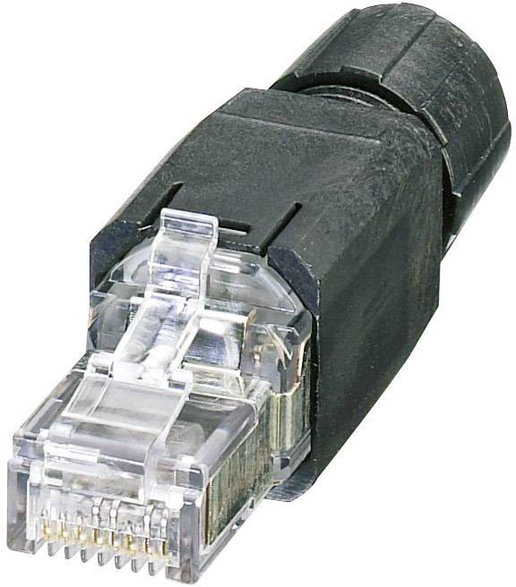 Connecteur de données pour capteurs/actionneurs Phoenix Contact VS-08-RJ45-5-Q/IP20 1417401 mâle, droit Nombre de pôles: