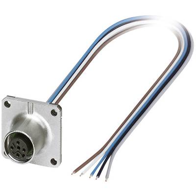 Connecteur avec cinq fils de différentes couleurs, adapté aux connexions électroniques dans les appareils.