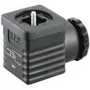 Connecteur de vanne avec redresseur en pont HTP G1NU2RV1 noir Pôle:2 + PE 1 pc(s)