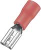 Cosse clip 2.8 mm x 0.5 mm TRU COMPONENTS FDD1.25-110(5) 180 ° partiellement isolé rouge 100 pc(s)
