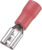 Cosse clip 4.8 mm x 0.5 mm TRU COMPONENTS FDD1.25-187(5) 180 ° partiellement isolé rouge 100 pc(s)
