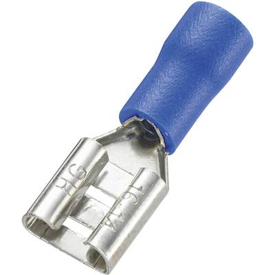 Cosse clip 4.8 mm x 0.8 mm Vogt Verbindungstechnik 3905S  180 ° partiellement isolé bleu 1 pc(s) 