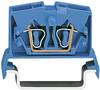 Borne de passage WAGO 264-714 6 mm ressort de traction Affectation: N bleu 1 pc(s)