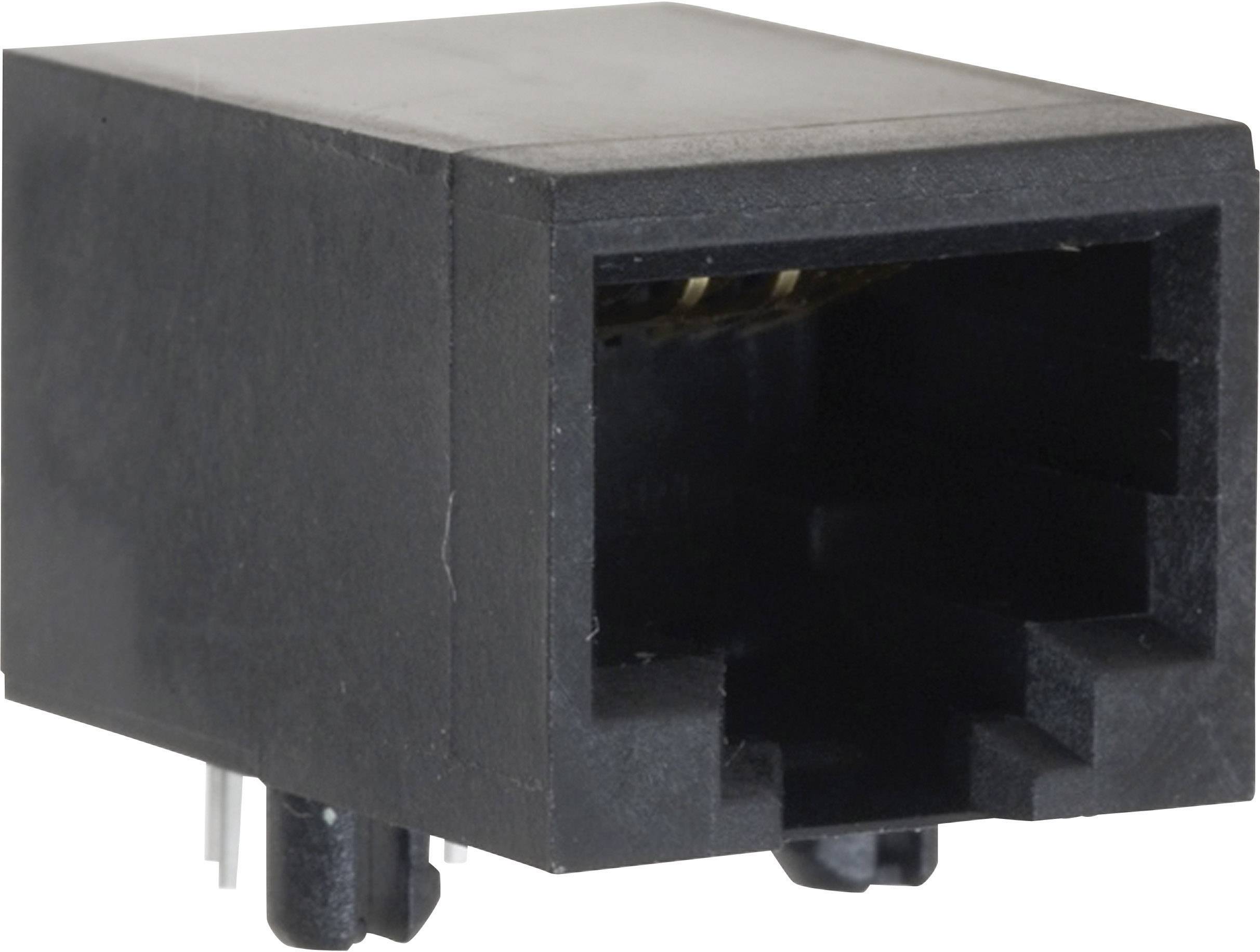 Embase modulaire femelle sans bride BEL Stewart Connectors 1414-4000-01 RJ45 femelle, coudé Pôle: 8 1 pc(s)