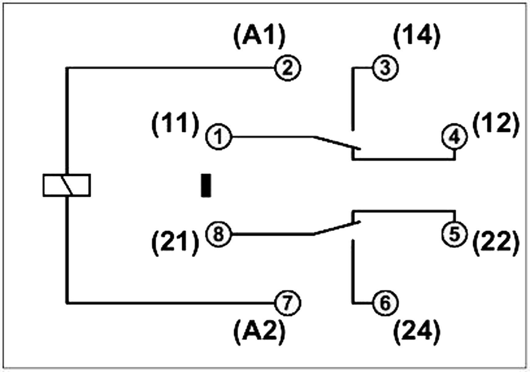 Relais enfichable Phoenix Contact REL-OR-230AC/2X21 2834261 230 V/AC 10 A 2 inverseurs (RT) 1 pc(s)-1