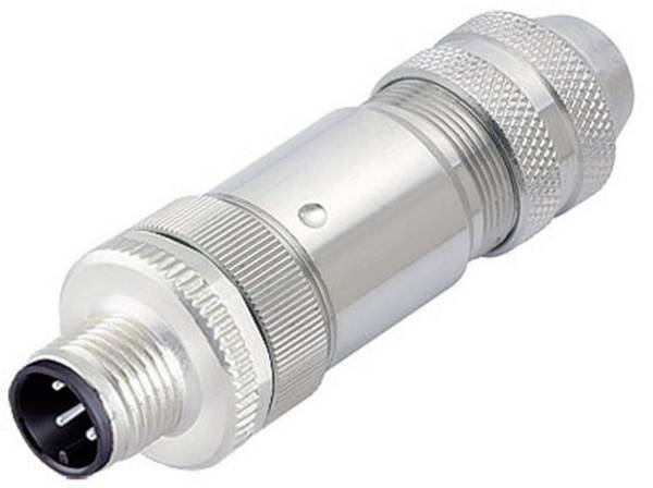 binder 99-1487-812-08 Connecteur non confectionné pour capteurs/actionneurs M12 mâle, droit Nombre de pôles: 8 1 pc(s)