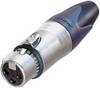 Neutrik NC3FXX-EMC XLR femelle, droit Nombre de pôles: 3 argent 1 pc(s)