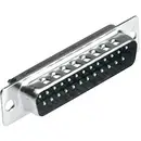 Embase SUB-D mâle 25 pôles MH Connectors 2101-0180-03 180 ° fût à souder 1 pc(s)