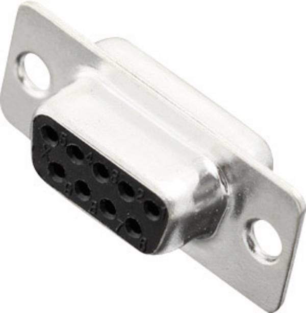 Embase SUB-D femelle 9 pôles MH Connectors 2101-0180-11 180 ° fût à souder 1 pc(s)