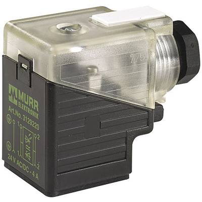 Un connecteur rectangulaire de Murr Elektronik, référence 3129220, adapté pour 24V AC/DC, 4A.