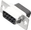 Embase SUB-D femelle 9 pôles MH Connectors 2101-0190-11 180 ° à sertir 1 pc(s)
