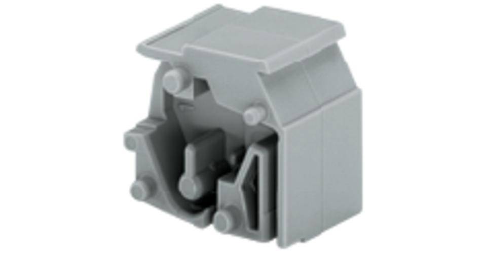 Pièce intermédiaire pour extension du pas WAGO 255-821 Nombre de pôles 1 gris 500 pc(s)