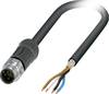 Câble blindé pour capteurs/actionneurs pour applications extérieures Phoenix Contact SAC-4P-M12MS/ 2,0-28X SH OD 1454121 Pôle: 4 Contenu: 1 pc(s)