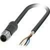 Câble blindé pour capteurs/actionneurs pour applications extérieures Phoenix Contact SAC-4P-M12MS/ 2,0-28X SH OD 1454121 Pôle: 4 Contenu: 1 pc(s)