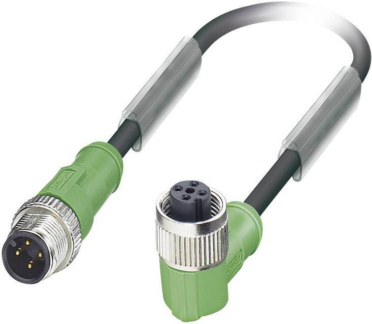 Câble pour capteurs/actionneurs Phoenix Contact SAC-4P-M12MS/3,0-PUR/M12FR 1668506 Contenu: 1 pc(s)
