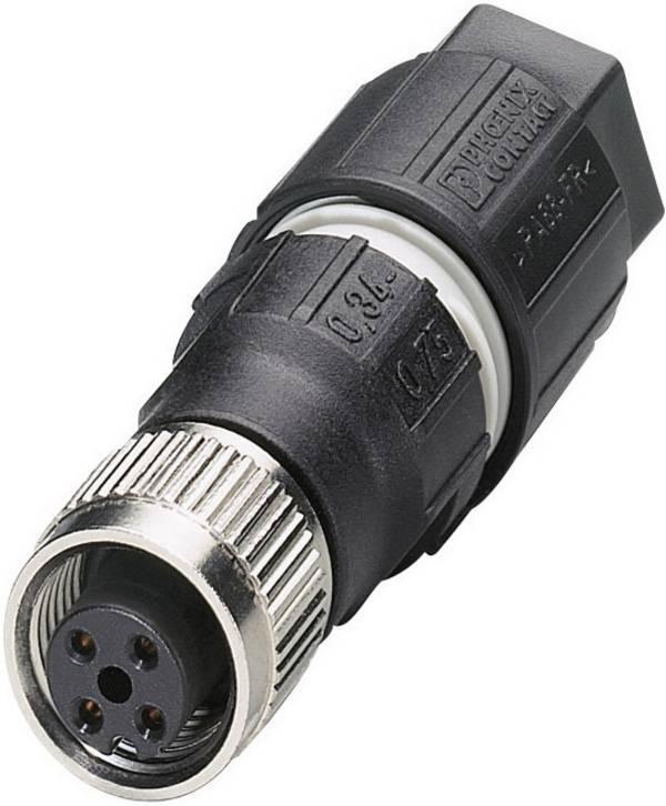 Connecteur non confectionné pour capteurs/actionneurs Phoenix Contact SACC-M12FS-4QO-0,75-M 1641772 M12 femelle, droit  Nombre de pôles: 4 1 pc(s)