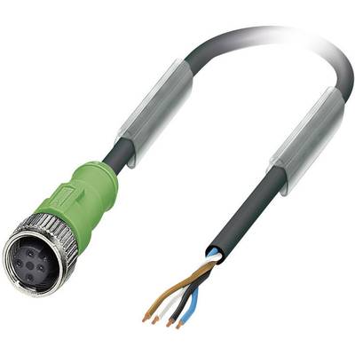 Câble pour capteurs/actionneurs Phoenix Contact SAC-4P-10,0-PUR/M12FS 1683002  Contenu: 1 pc(s)