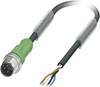 Câble pour capteurs/actionneurs Phoenix Contact SAC-4P-M12MS/ 1,5-PUR 1668043 Contenu: 1 pc(s)