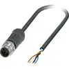 Câble non blindé pour capteurs/actionneurs pour applications extérieures Phoenix Contact SAC-4P-M12MS/ 2,0-28X OD 1454040 Pôle: 4 Contenu: 1 pc(s)