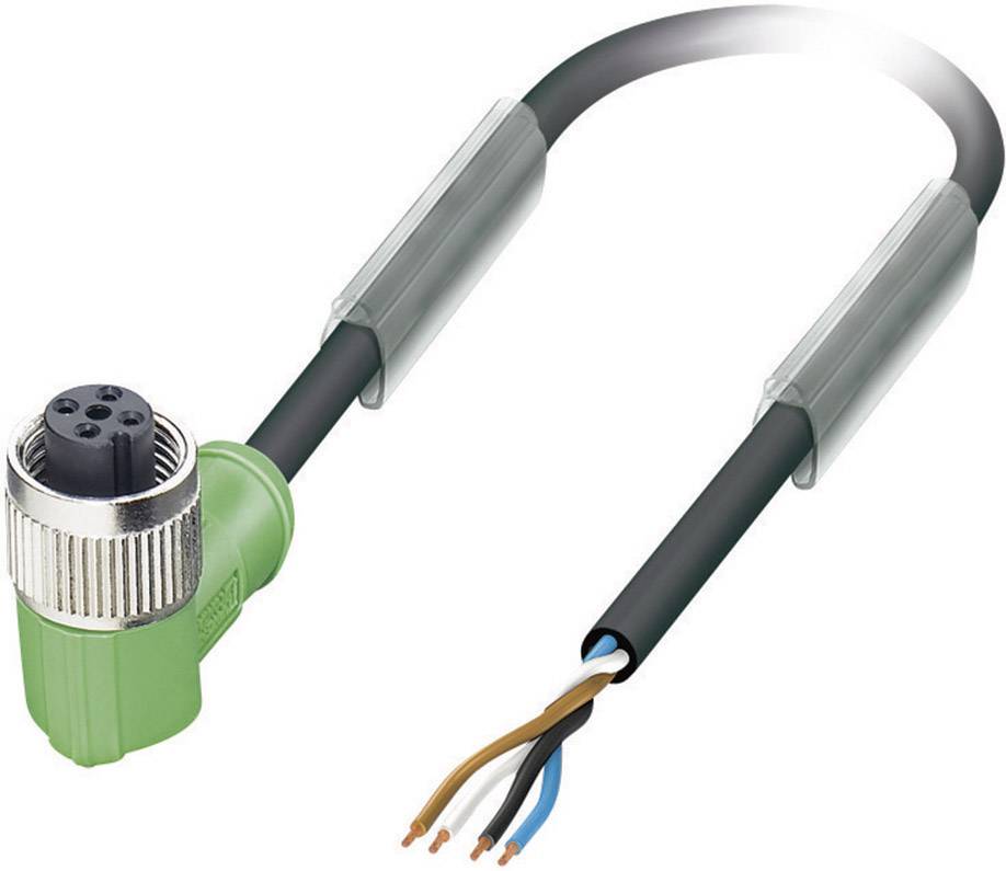 Câble pour capteurs/actionneurs Phoenix Contact SAC-4P-10,0-PUR/M12FR 1681389 Contenu: 1 pc(s)
