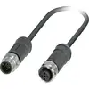 Câble non blindé pour capteurs/actionneurs pour applications extérieures Phoenix Contact SAC-4P-M12MS/5,0-28X/M12FS OD 1454118 Pôle: 4 Contenu: 1 pc(s)