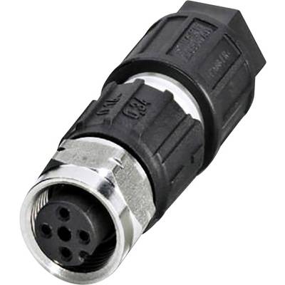 Connecteur non confectionné pour capteurs/actionneurs Phoenix Contact SACC-M12FS-4QO-0,34-VA 1440766 M12 mâle, droit  No