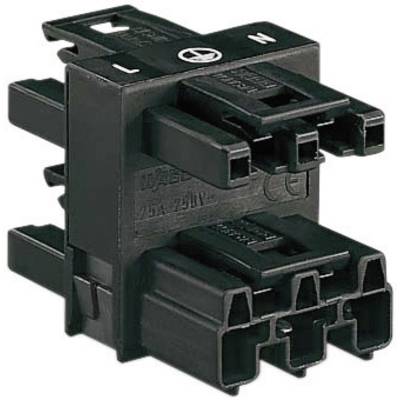 WAGO 770-607 Distributeur Alimentation mâle - Alimentation femelle, Alimentation femelle, Alimentation femelle Nombre to