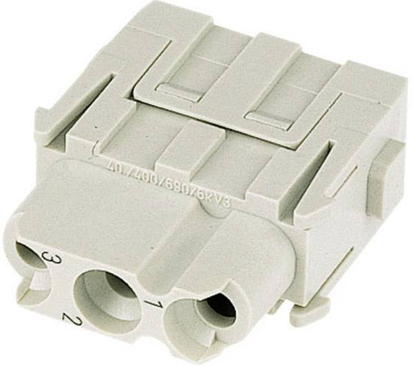 HARTING 09140033102 Insert femelle Han® C-Modul 3 + PE à sertir 1 pc(s)