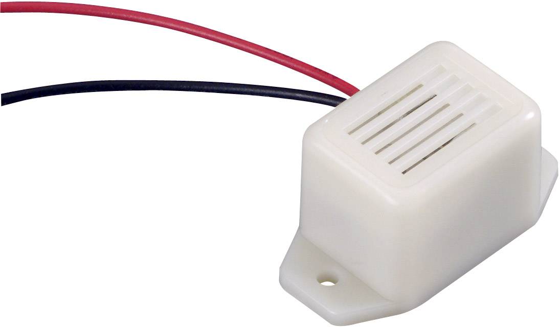 EMS-06L Buzzer miniature Bruit généré: 80 dB Tension: 12 V son continu 1 pc(s)