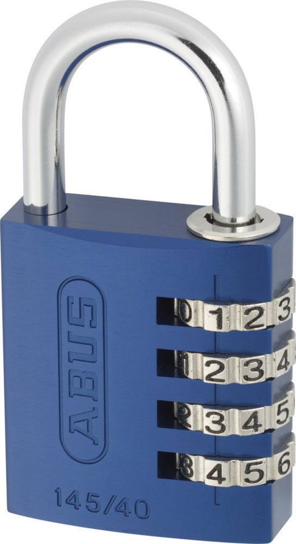 Cadenas  ABUS ABVS48807 bleu avec serrure à combinaison