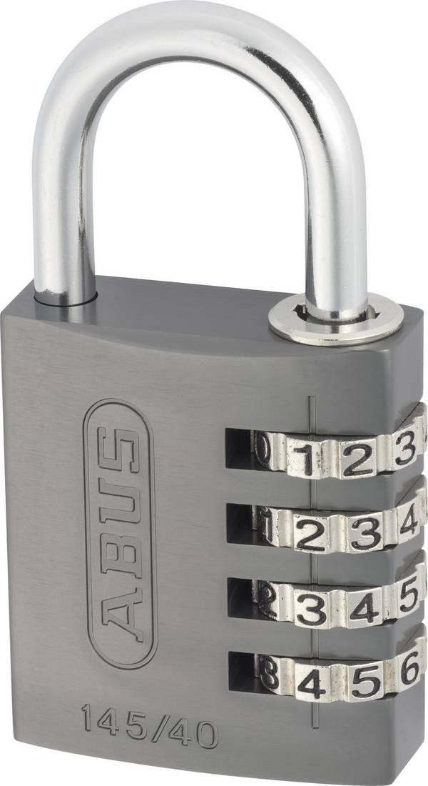 Cadenas  ABUS ABVS48806 titanium avec serrure à combinaison