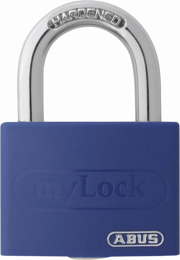 Cadenas  ABUS ABVS50005 bleu avec serrure à clé