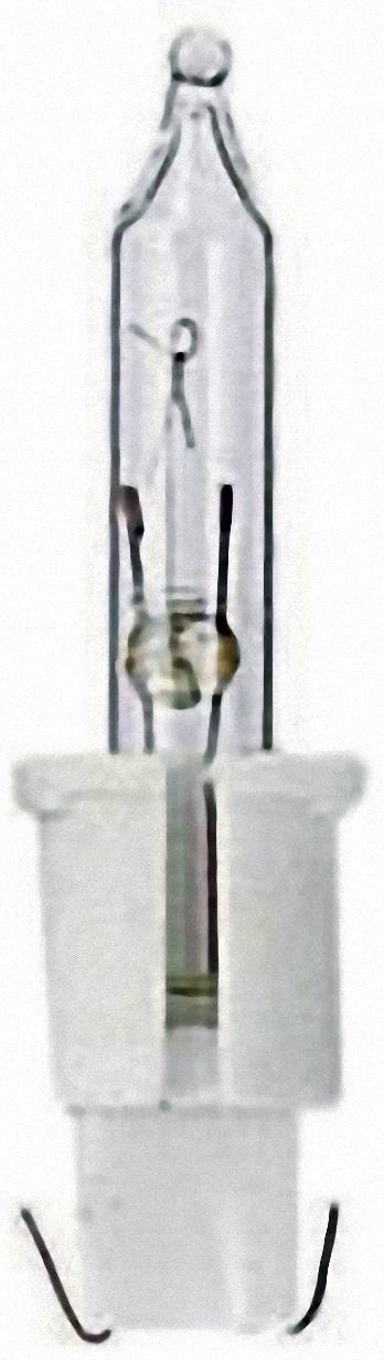 Une lampe halogène à forme cylindrique avec une enveloppe en verre transparente. Elle possède une structure de filament fine à l'intérieur et est fréquemment utilisée dans l'éclairage.