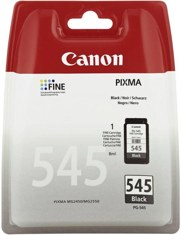 Cartouche d'encre Canon PG-545 Noire