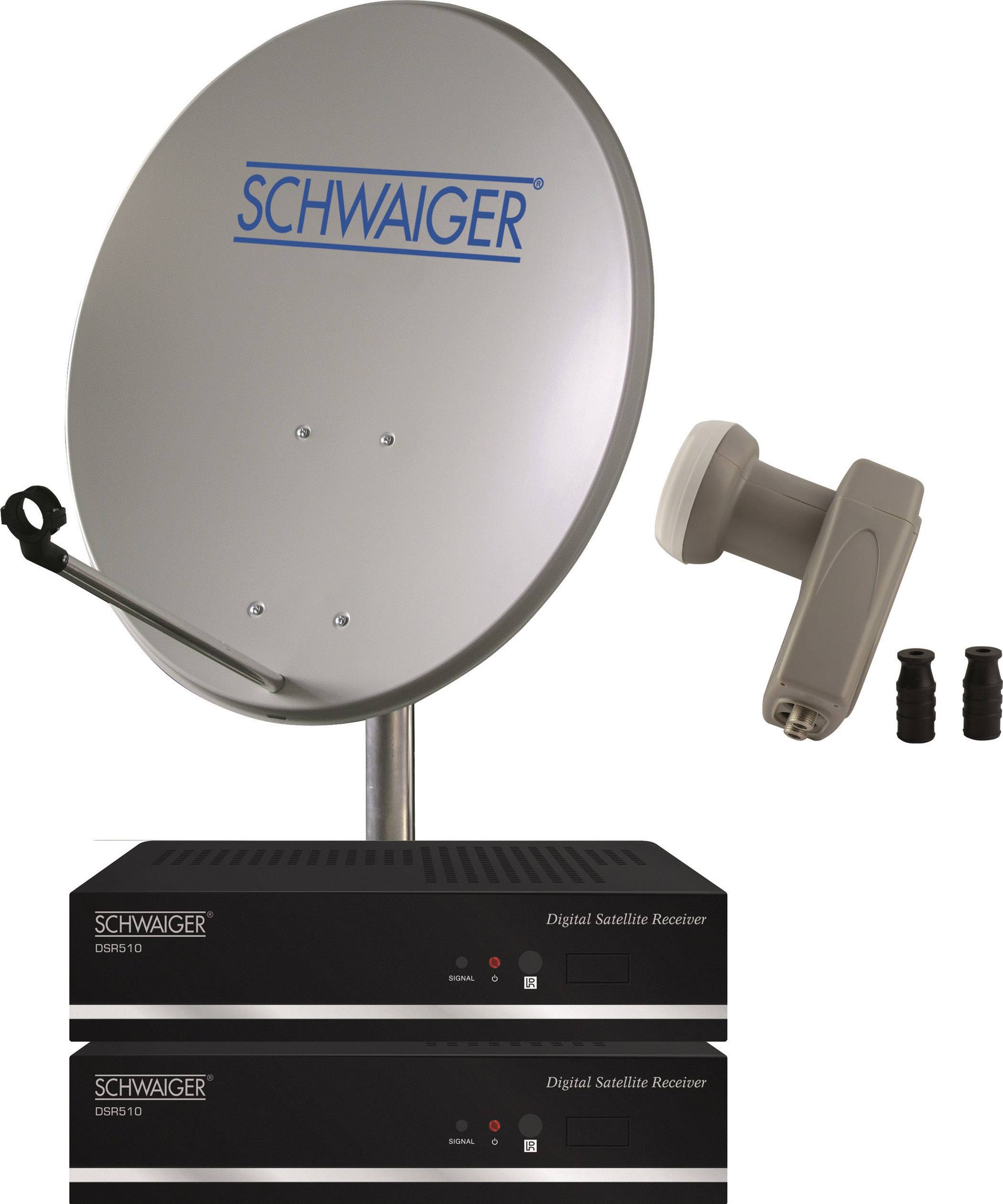 Schwaiger SAT8622 Système SAT avec récepteur Nombre d'abonnés: 2