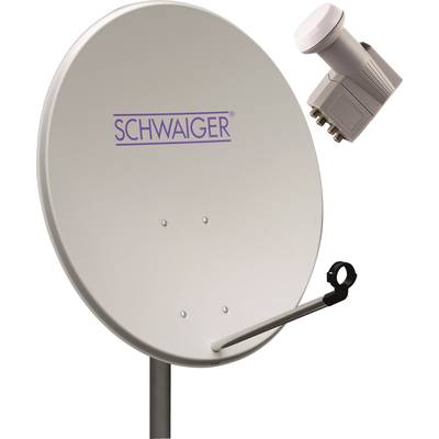 Système SAT sans récepteur Schwaiger SPI994011 Nombre d'abonnés: 4